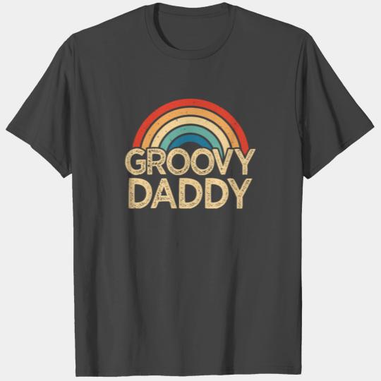 Groovy Dad Daddy Dada 1960s 1970s T Shirts