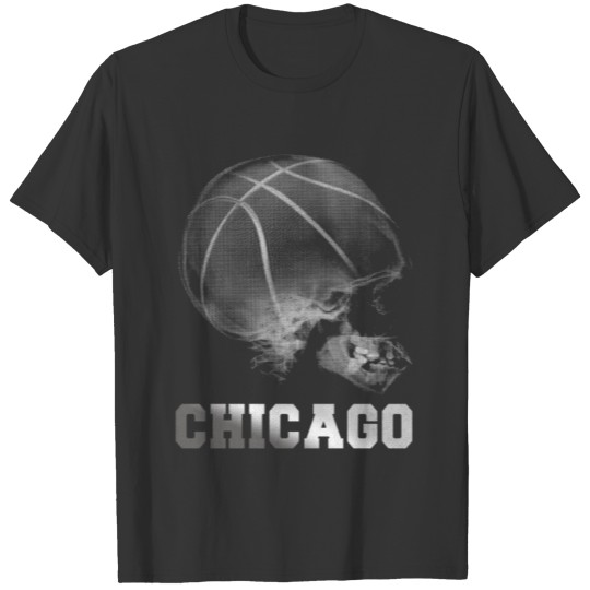 City State Illinois Player Ball Basketball T-shirt