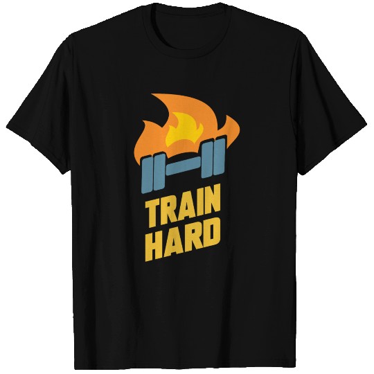 train hard T Shirts