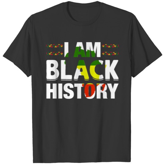 I'm Black History - Afro American Civil Rights T Shirts