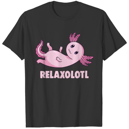 Mexican Toothless Salamander Axolotl Lover T Shirts