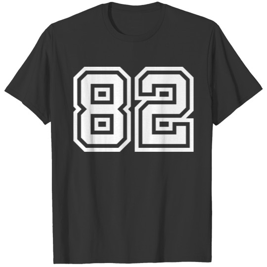 82 Number symbol T-shirt