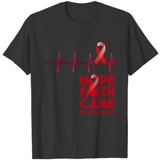 Care - Stroke Awareness Month T-shirt