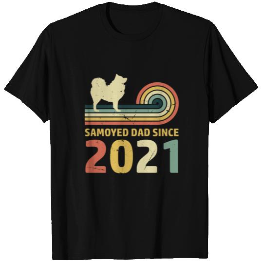 Samoyed dad since 2021 T Shirts