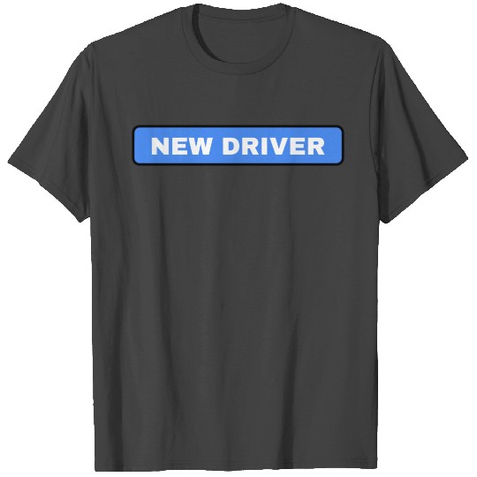 For New Driver Car With Blue T Shirts