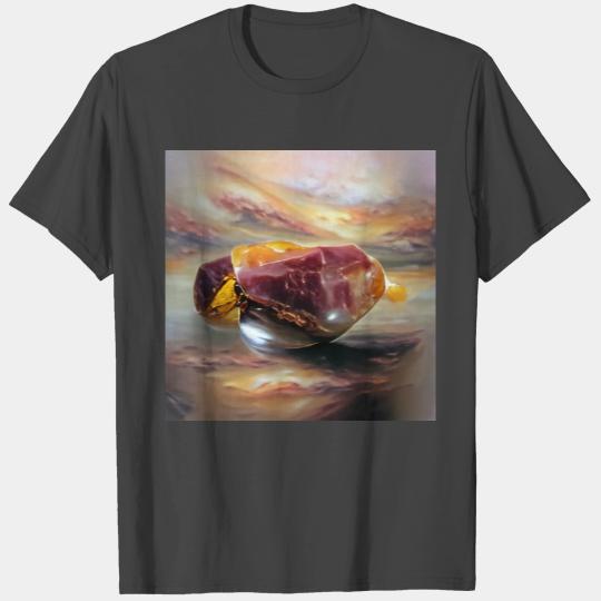 Mookaite jasper crystal gemstone T Shirts