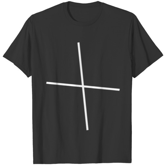 Balks White X Design T-shirt