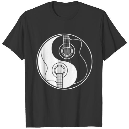 Guitar ying yang T-shirt