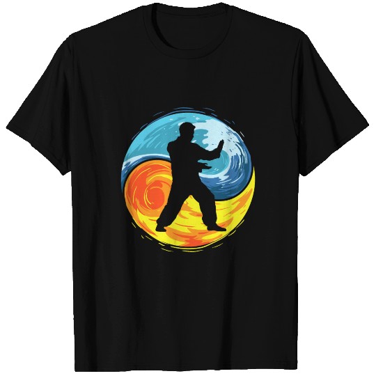 Wing Chun Ying and Yang Mixed Martial Arts T Shirts