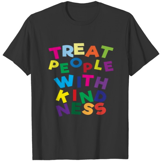 Treat People With Kindness Retro Anti Bullying T-shirt