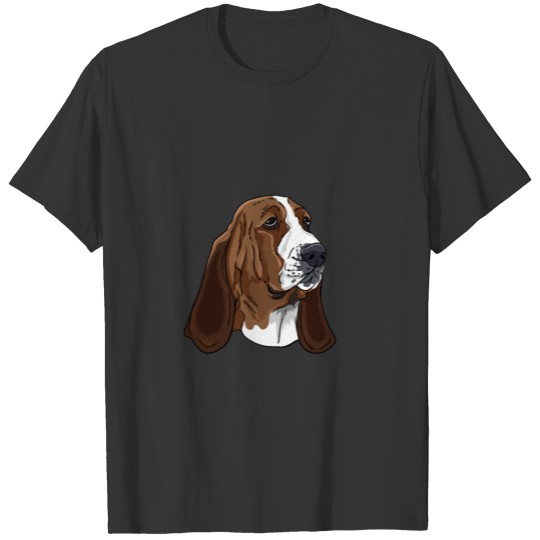 I love my BASSET HOUND, a great dog. T-shirt