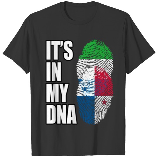 Sierra Leonean And Panamanian Vintage Heritage DNA T-shirt
