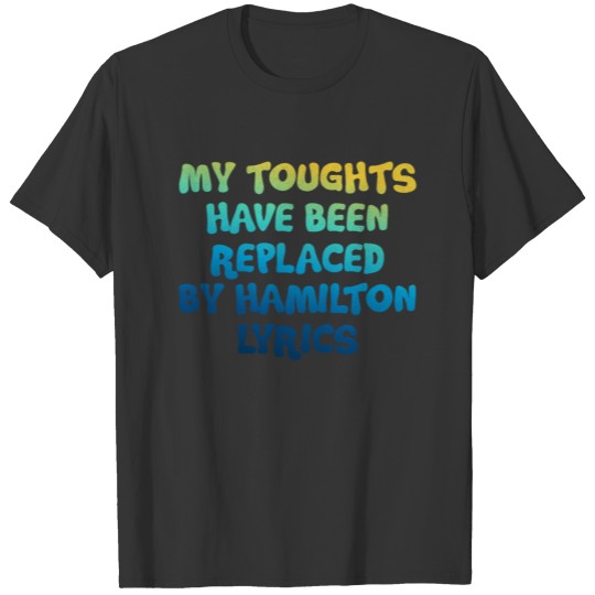 Hamilton Lyrics T-shirt