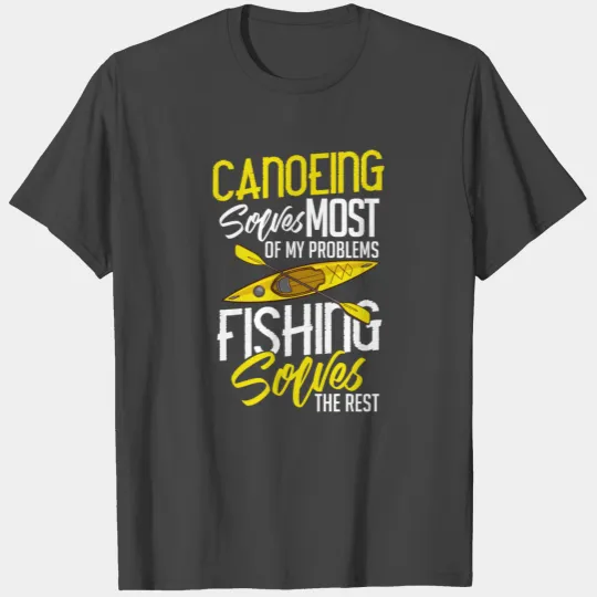 Canoeing Paddle Kayak Canoe Boat Kayaking T Shirts