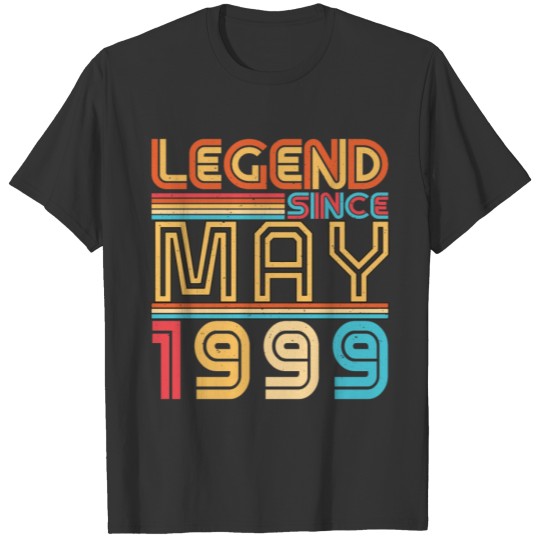 Birth Month May 1999 T-shirt