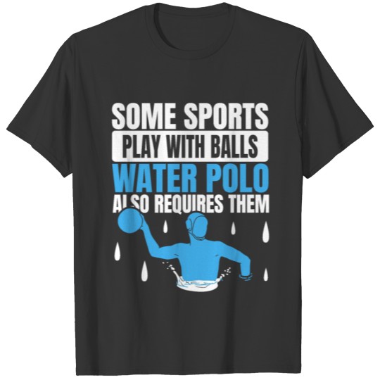 Swimming Water Polo Design for a Water Polo T-shirt
