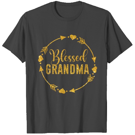 Grandma T Shirts Blessed Grandma Mother's Day Graphic