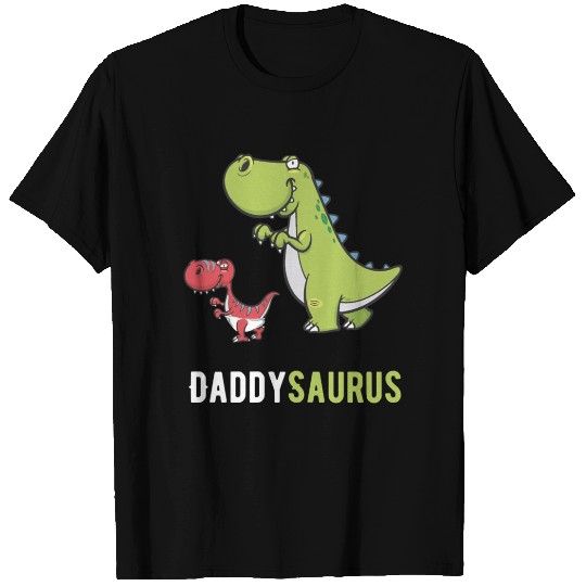 Daddysaurus T Rex Dinosaur Papasaurus Dino T Shirts