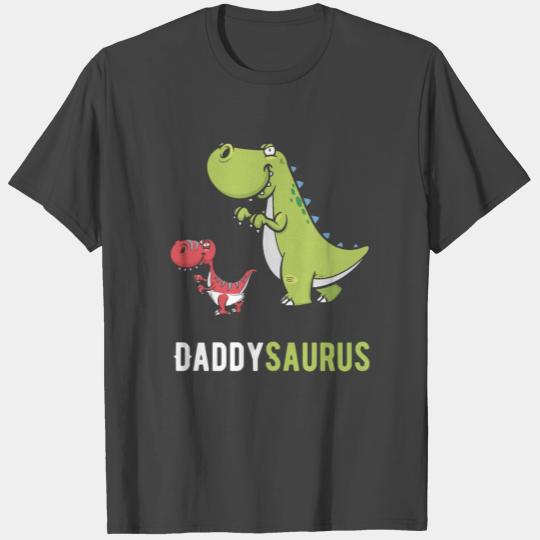 Daddysaurus T Rex Dinosaur Papasaurus Dino T Shirts