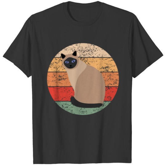 Cat Retro Design Cat Lovers Gift Idea T-shirt
