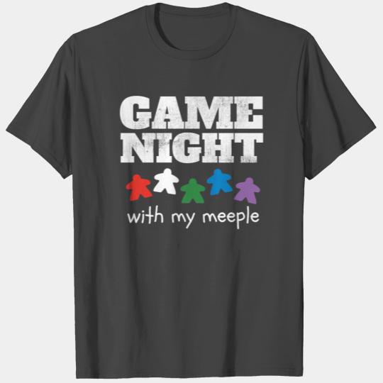 Board Game Night Family Friends Fitted T Shirts