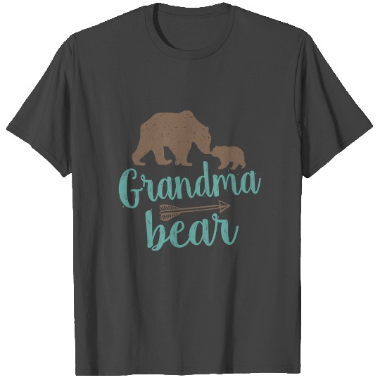 Grandma Bear Mothers Day Gift Slim Fit T Shirts