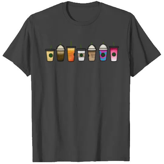 Mini starbucks drinks T Shirts