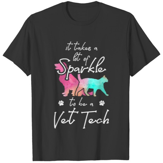 Vet Tech A Lot Funny Veterinary Technician product T-shirt