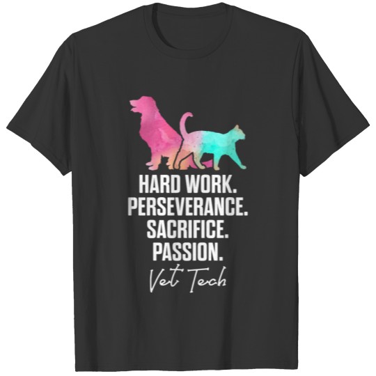 Vet Tech Worked Funny Veterinary Technician T-shirt