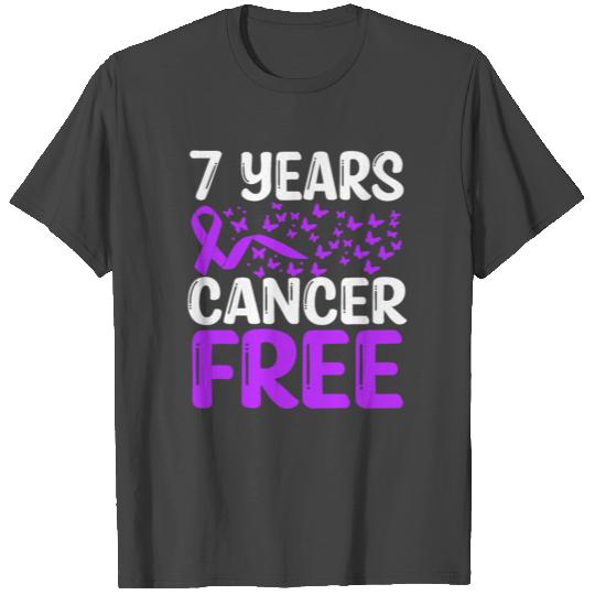 7 Years Testicular Cancer Free Cancer Survivor T Shirts