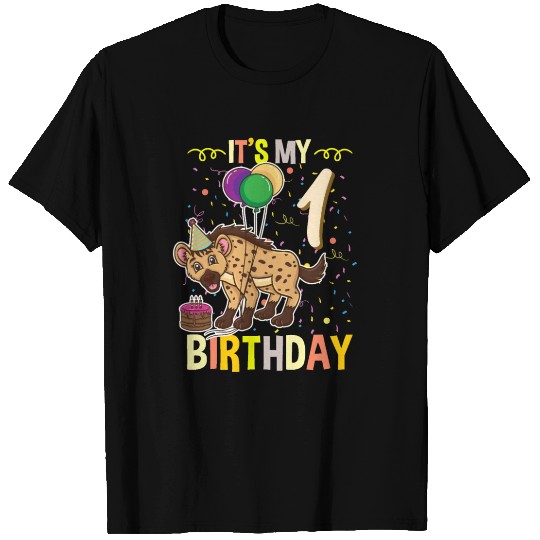 Its My 1st Birthday Hyena T Shirts