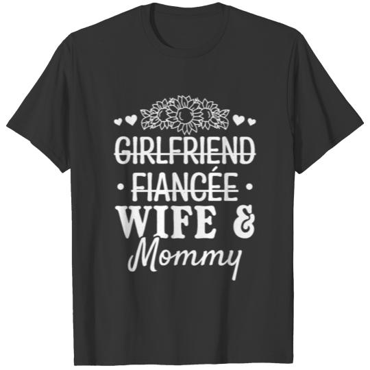 Wedding Married Engagement Girlfriend Fiancée Wife T Shirts