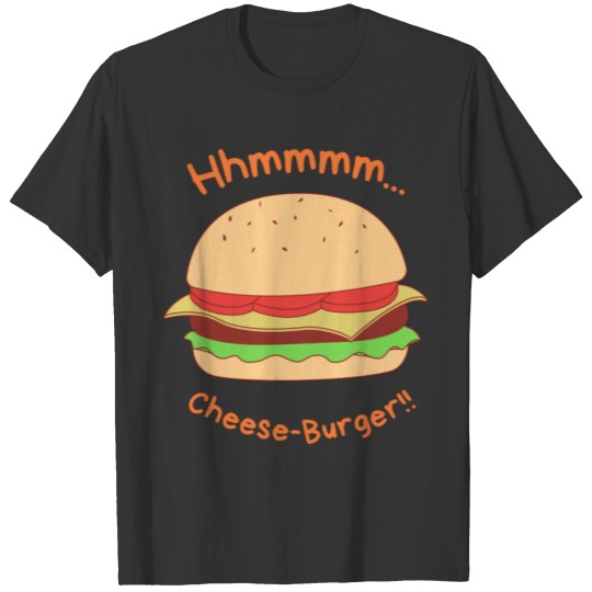 Cheese Burger foodie T Shirts