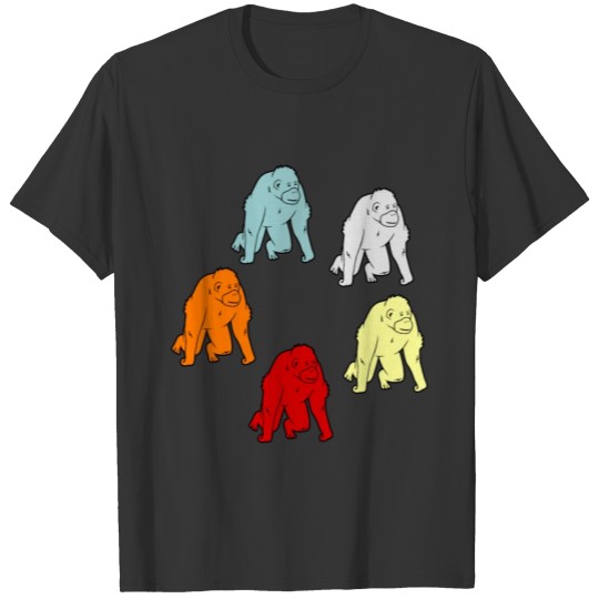 Distracted By Orangutans Gift T-shirt