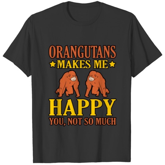 Distracted By Orangutans Gift T-shirt