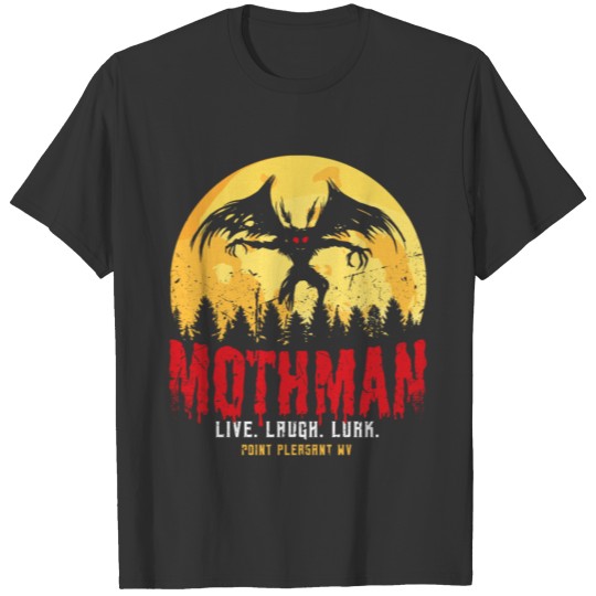 Mothman Vintage Cryptid Point Pleasant Gift T-shirt
