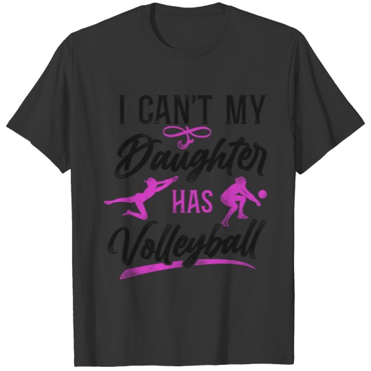 Volleyball Player Team Daughter T-shirt