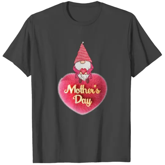 Happy Mothers Day Cute Gnomes for Mom Daughter T Shirts