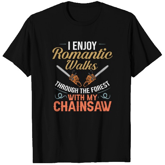 Chainsaw Logger Chain Saw Lumberjack T Shirts