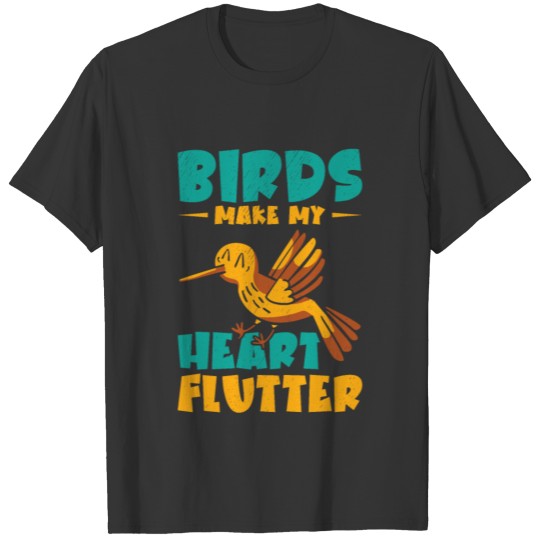 Bird Wildlife Birdwatcher Binoculars Bird T-shirt
