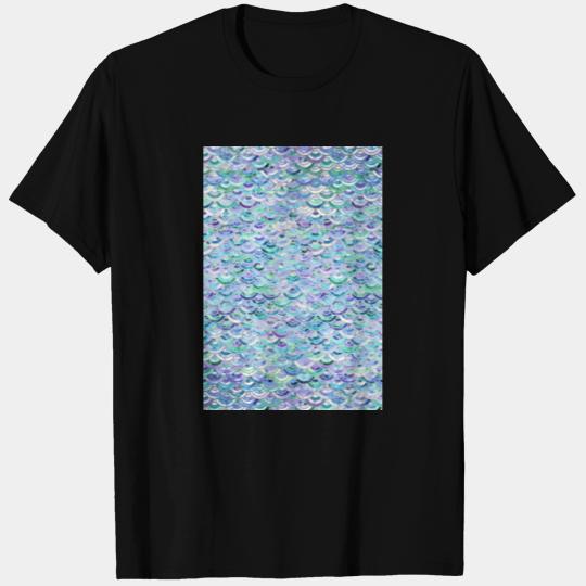 Marble Mosaic in Sapphire and Emerald T Shirts