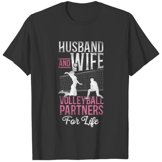Volleyball Player Team Husband T-shirt