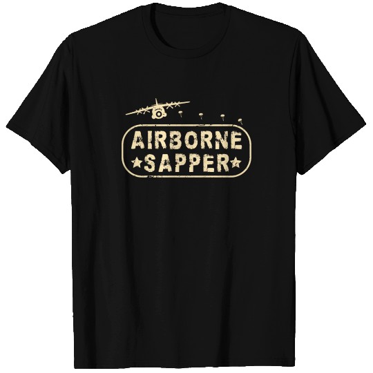 Airborne Sapper Engineer T Shirts