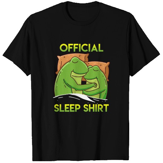 Official sleep T Shirts Frog
