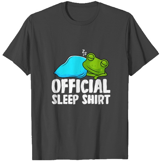 Official sleep T Shirts with cute frog Relax