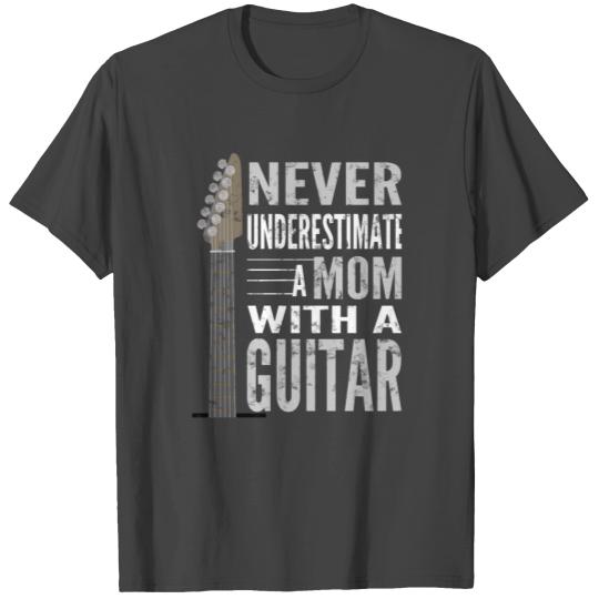 Mothers Day Funny Guitar Player Mom Bass Guitar T Shirts