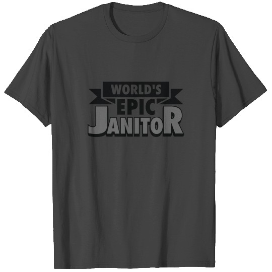 Janitor Epic Custodian Maintenance Caretaker T Shirts
