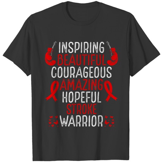 Stroke Warrior Disease Fighter Stroke Awareness T-shirt