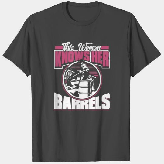Barrel Racing Show Horse Riding Barrel Racer T Shirts