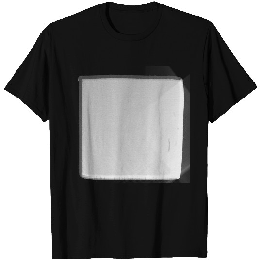 metal surface square craft silver shiny square T Shirts